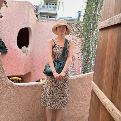 【임지현】 BOTTEGA VENETA 보테가베네타 아보카도 미디엄 아르코 카메라 ▶매장-365만원◀