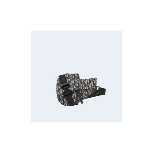 디올 오블리크 자카드 새들백