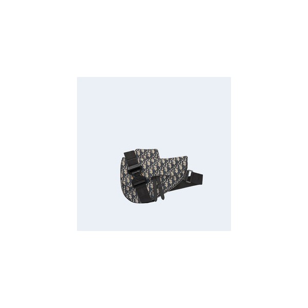 디올 오블리크 자카드 새들백