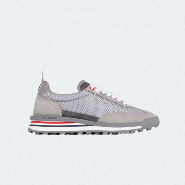 톰브라운 그레이 나일론 테크 러닝 슈즈