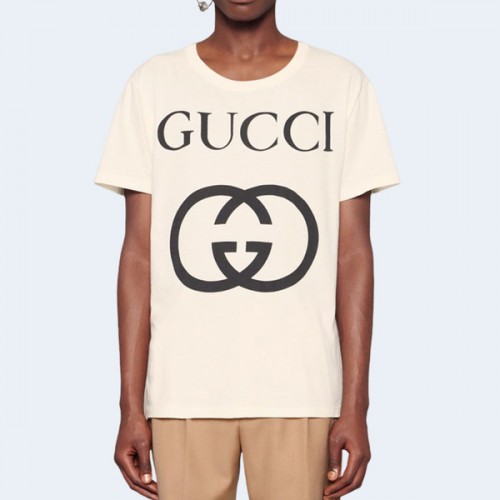 구찌 오버사이즈 인터로킹 G 티셔츠