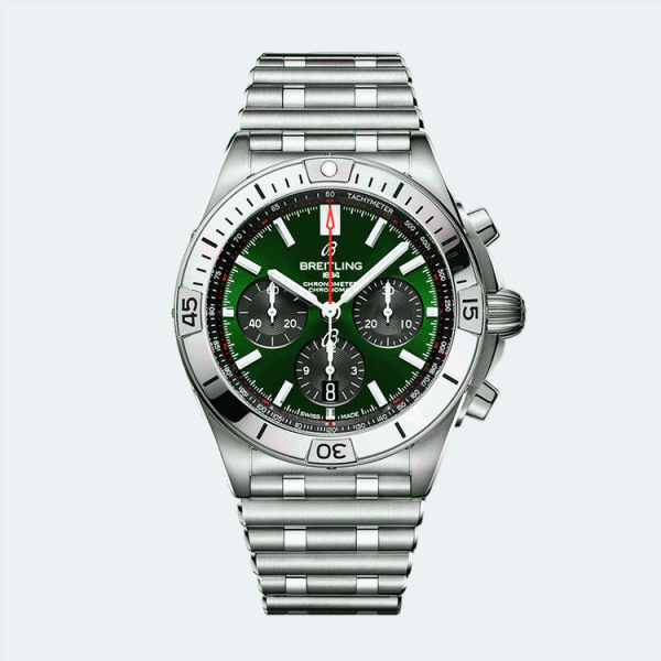 브라이틀링 크로노맷 그린 다이얼 브슬