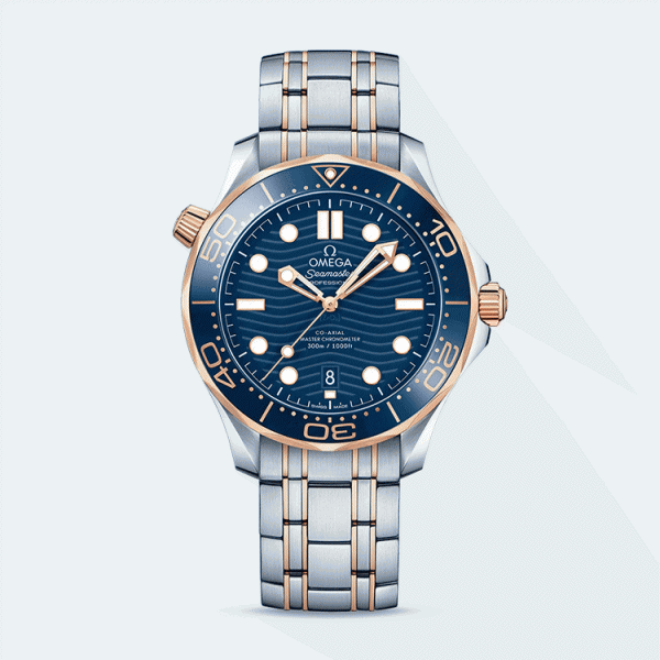 오메가 씨마스터 다이버 300 블루 콤비