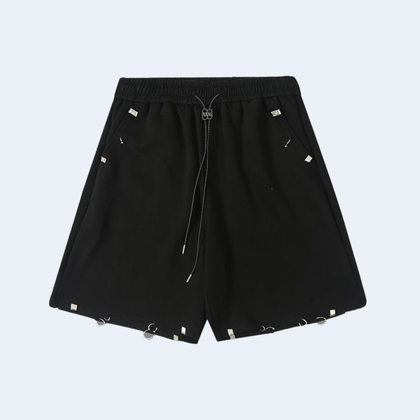 발렌시아가 파리스 드레이프 클립 쇼츠 블랙