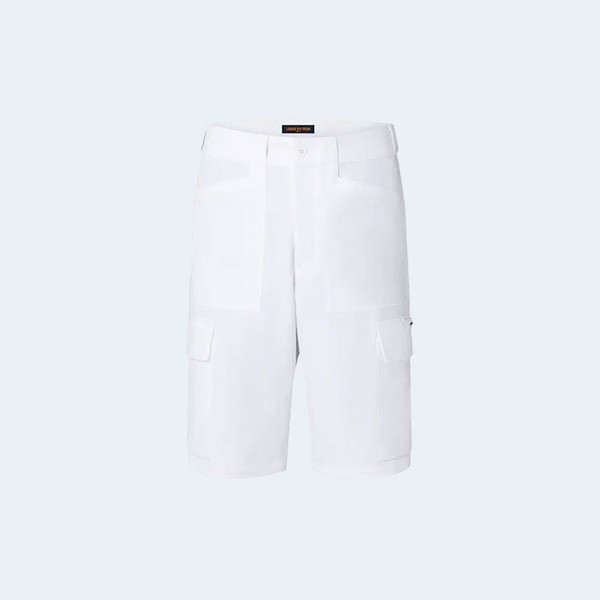 루이비통 LVSE 소프트 카고 쇼츠 화이트