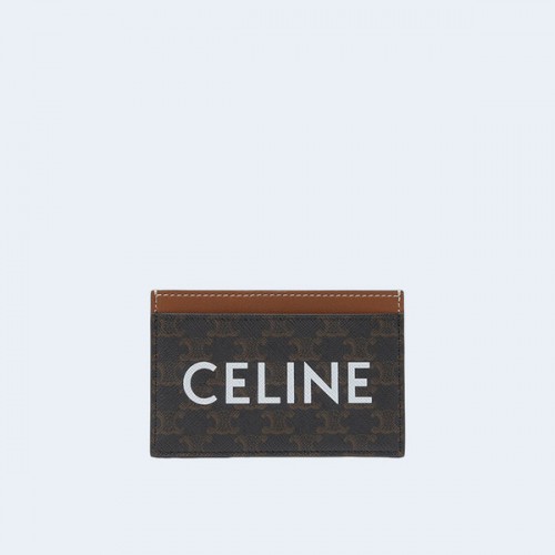 셀린느 트리옹프 카드 홀더 탄