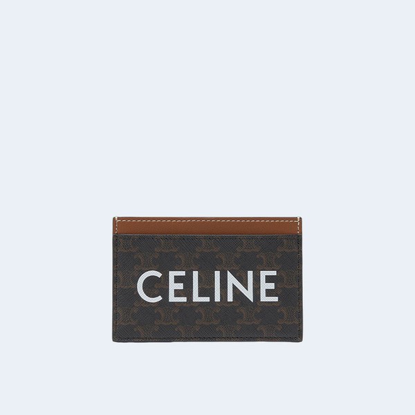 셀린느 트리옹프 카드 홀더 탄