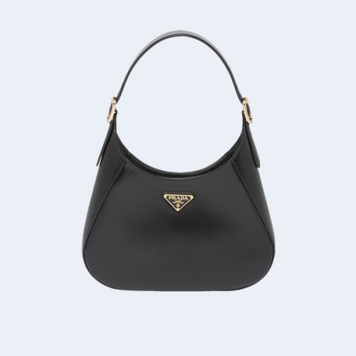 프라다 클레오 미디엄 레더 호보백