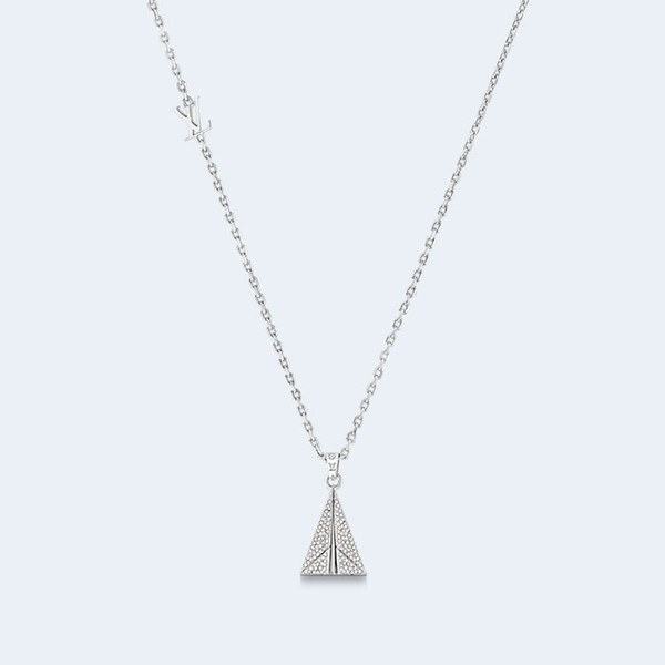 루이비통 페이퍼플레인 목걸이 M01034