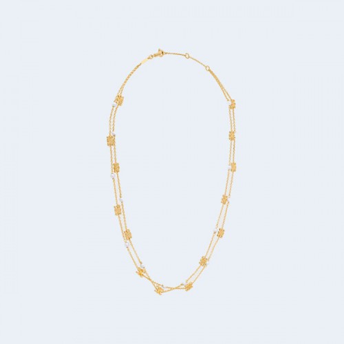 셀린느 트리옹프 골드 피니쉬 목걸이