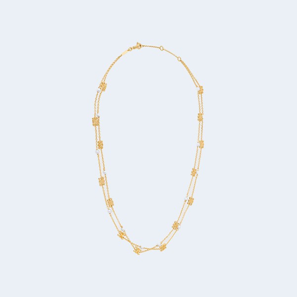 셀린느 트리옹프 골드 피니쉬 목걸이