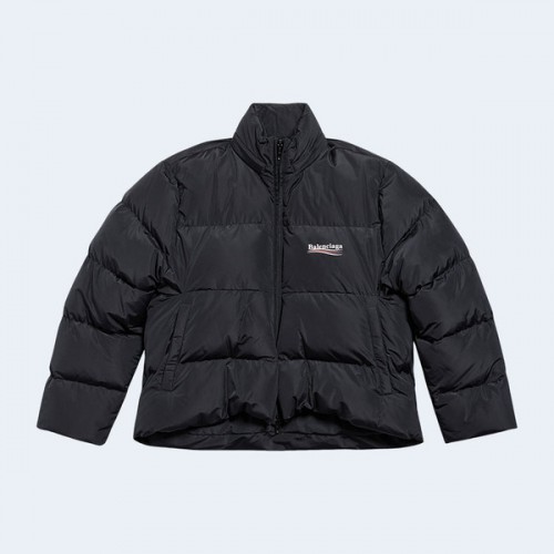 발렌시아가 폴리티컬 캠페인 C-SHAPE 푸퍼 자켓