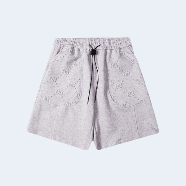 발렌시아가 파리스 드레이프 쇼츠 라이트 그레이