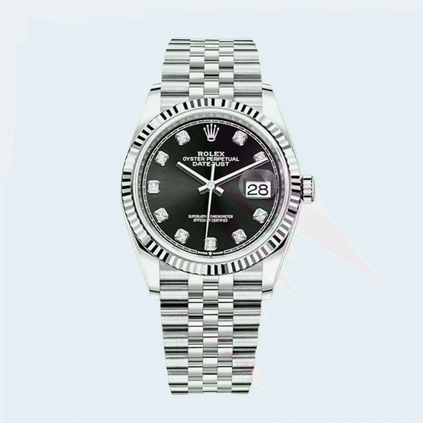 롤렉스 데이저스트 36mm 다이아 브라이트 블랙