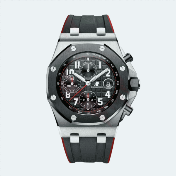 오데마피게 로얄오크 다크나이트 러버 스트랩