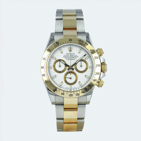 롤렉스 데이토나 콤비 화이트다이얼 브레이슬릿