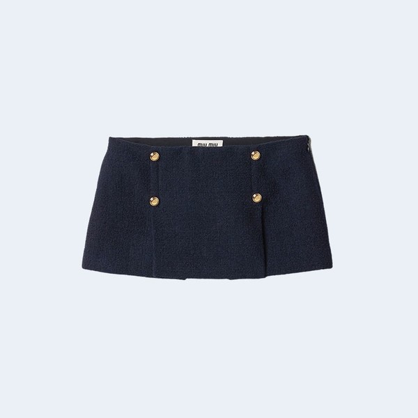 MIU MIU 미우미우 트위드 미니 스커트 ▶매장-220만원◀