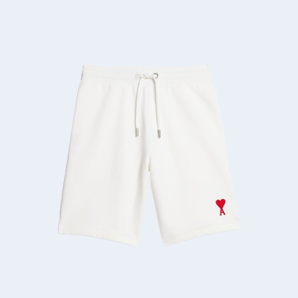 아미 파리스 토날 ADC 쇼츠 화이트