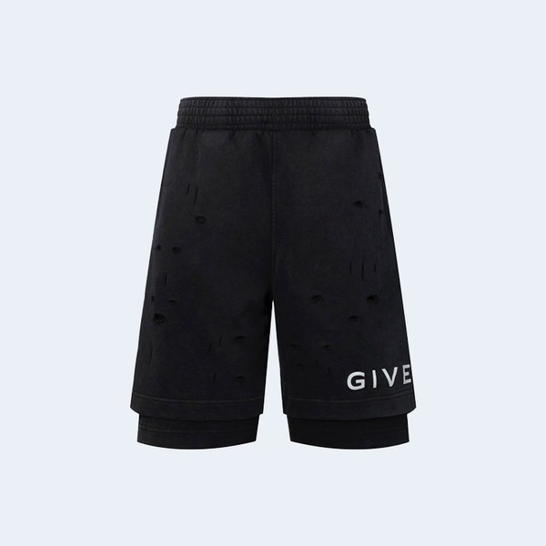 GIVENCHY 지방시 로고 프린트 트랙 쇼츠 ▶매장-135만원◀