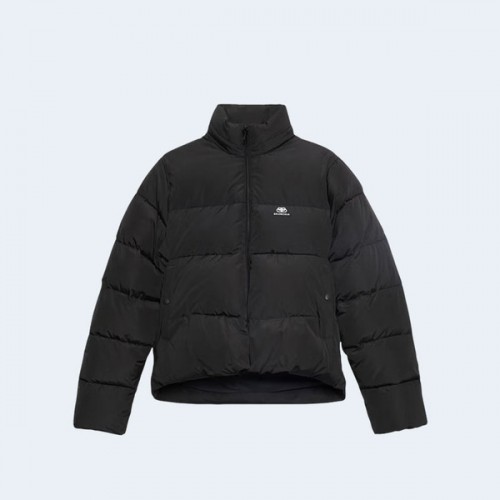 발렌시아가 우먼스 C 셰이프 푸퍼 자켓