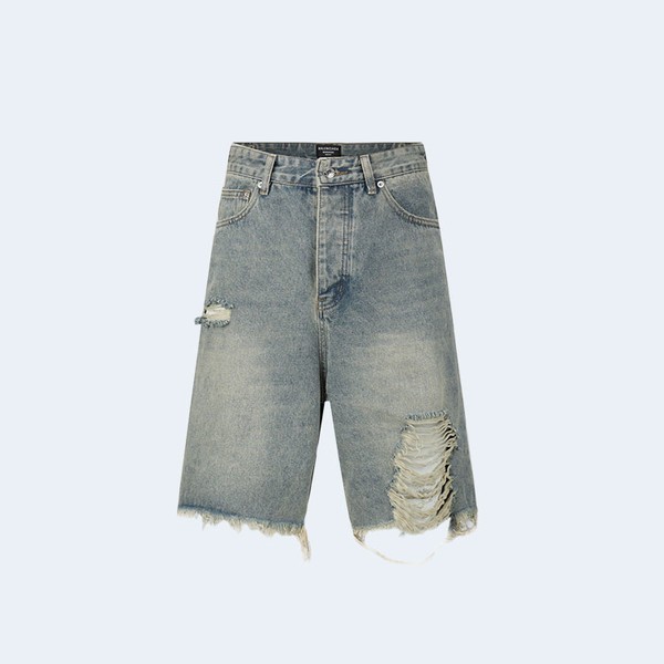 BALENCIAGA 발렌시아가 루니드 데님 숏 팬츠 ▶매장-135만원◀