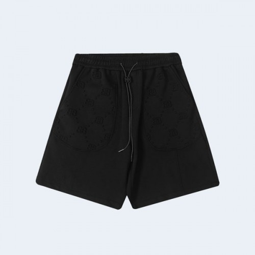 발렌시아가 파리스 드레이프 쇼츠 블랙