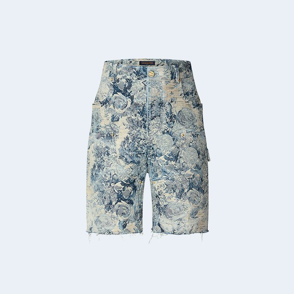 루이비통 카펜터 데님 쇼츠 1AAGTA