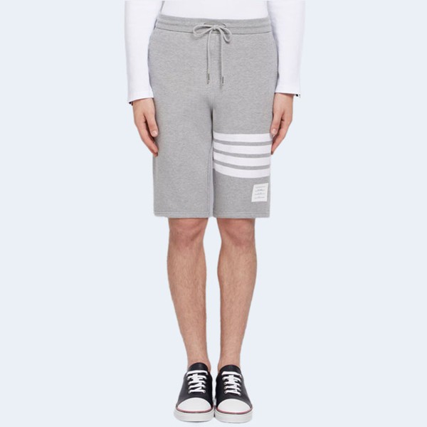 톰브라운 클래식 트레이닝 그레이 하프 팬츠