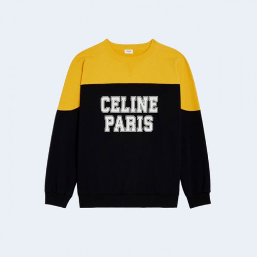 셀린느 파리 코튼 플리스 스웨트셔츠