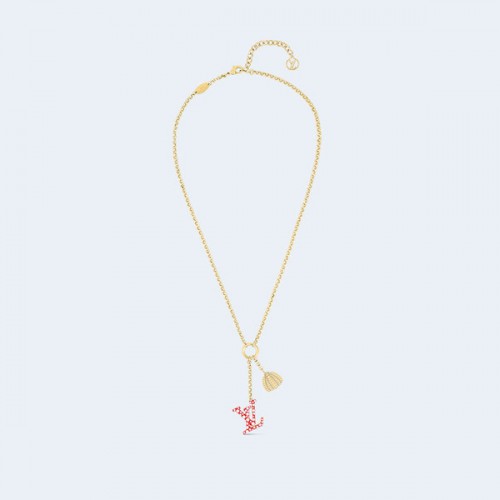 루이비통 x YK 아이코닉 인피니티 도트 목걸이 M01081