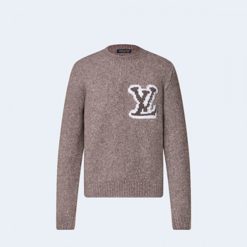 루이비통 울 블렌드 크루넥 니트 1AF326