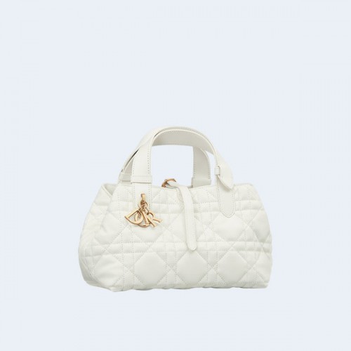 디올 TOUJOURS 스몰 백 화이트