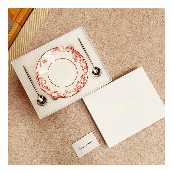 DIOR 디올 메종 티웨어 세트 레드 6PCS (2인)▶매장-200만원대◀