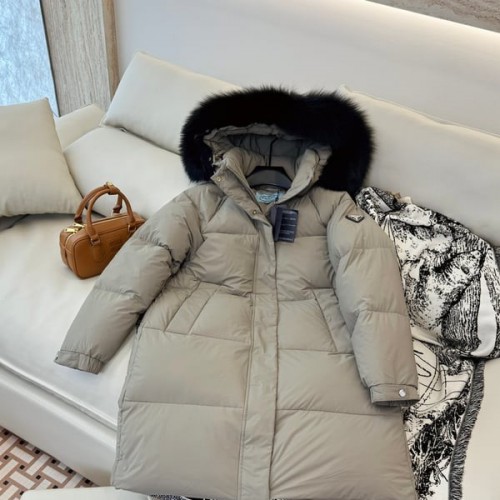 PRADA 프라다 롱 다운 재킷