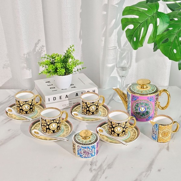 VERSACE 베르사체  바로코 모자이크 티팟 세트 15PCS (4인)▶매장-540만원대◀