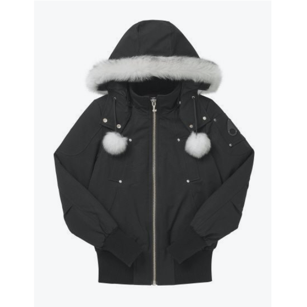 MOOSE KNUCKLES 무스너클 오리지널 데비 봄버 스톤드 폭스 퍼 재킷 ▶매장-109만원대◀