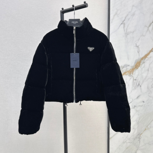 PRADA 프라다 코듀로이 패딩